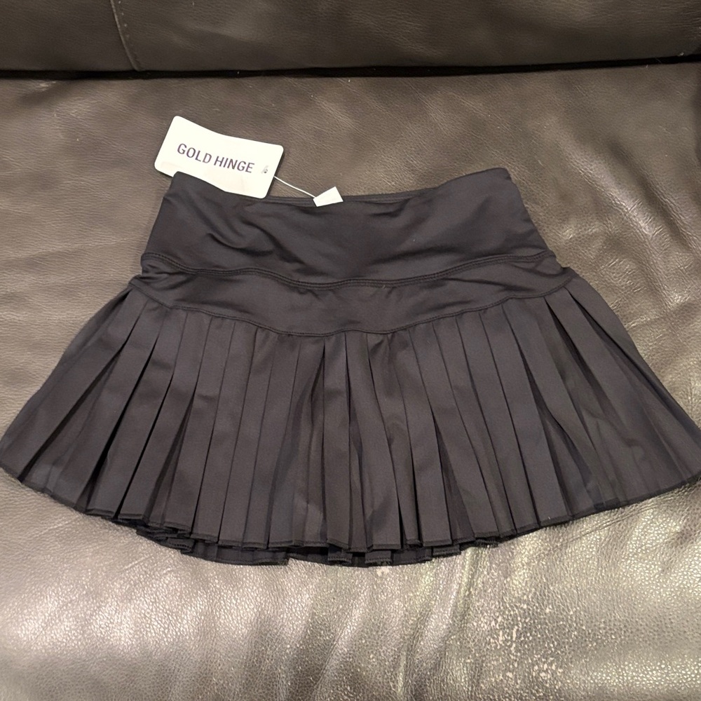 Goldhinge Skirt Black Size XS NWT